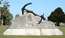 The Monument to HMS Eurydice in Haslar Naval Cemetery