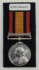Medal awarded to Albert Charles Brook
