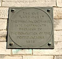 Landport Gate Plaque