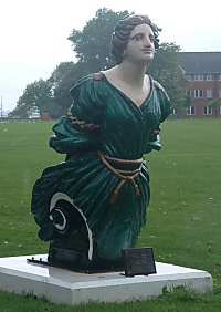 The HMS Constance Figurehead