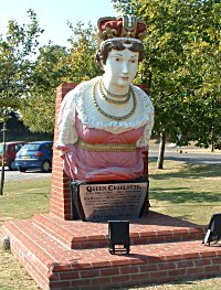 The HMS Queen Charlotte Figurehead