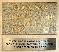 Childrens Ward Plaque