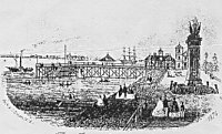 The Shannon Memorial on Southsea Esplanade in 1876