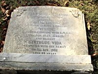 Memorial to Vivien Hole