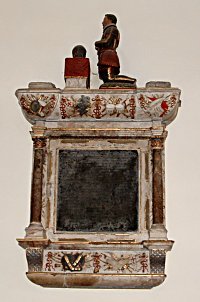 Memorial plaque to Charles Blount