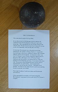 Civil War Cannonball