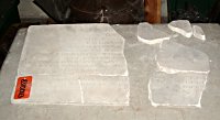 Memorial to Caroline Cardew