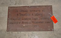 Memorial to Major Charles Covey