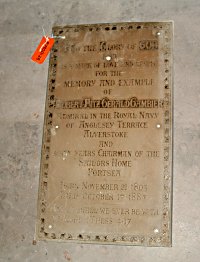 Memorial to Admiral Robert Gambier