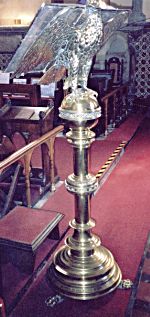 Memorial to The Church Lectern