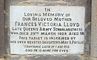 Frances Victoria Lloyd