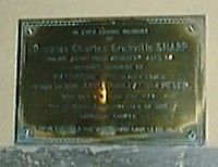 Memorial to Major DCG Sharp