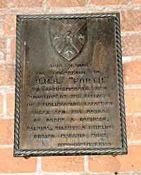 HMS Forth Plaque