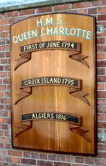HMS Excellent Museum Plaques
