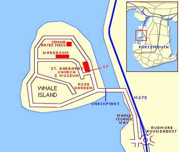 Map of Whale Island