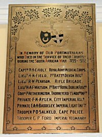 Former Pupils Memorial