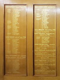 WW1 Roll of Honour
